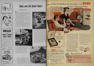 Better Homes & Gardens December 1951 Magazine Article: Page 6