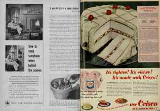 Better Homes & Gardens December 1951 Magazine Article: Page 20