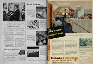 Better Homes & Gardens December 1951 Magazine Article: Page 28