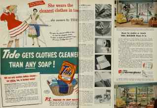 Better Homes & Gardens December 1951 Magazine Article: Page 46