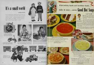 Better Homes & Gardens December 1951 Magazine Article: Page 70