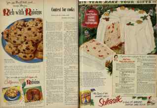 Better Homes & Gardens December 1951 Magazine Article: Page 88