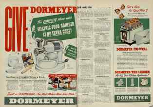 Better Homes & Gardens December 1951 Magazine Article: Page 122