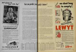 Better Homes & Gardens December 1951 Magazine Article: Page 134