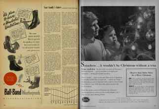 Better Homes & Gardens December 1951 Magazine Article: Page 136