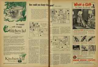 Better Homes & Gardens December 1951 Magazine Article: Page 142