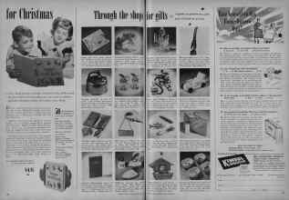 Better Homes & Gardens December 1951 Magazine Article: Page 154