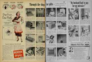 Better Homes & Gardens December 1951 Magazine Article: Page 156