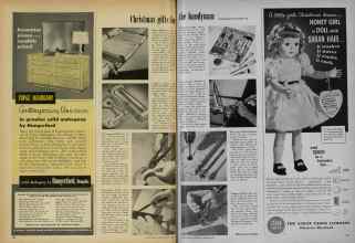 Better Homes & Gardens December 1951 Magazine Article: Page 164