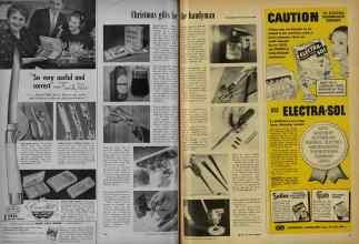 Better Homes & Gardens December 1951 Magazine Article: Page 166