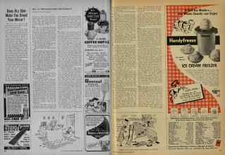 Better Homes & Gardens December 1951 Magazine Article: Page 180