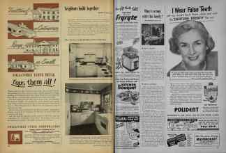 Better Homes & Gardens December 1951 Magazine Article: Page 186