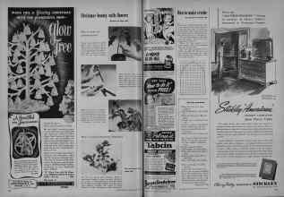 Better Homes & Gardens December 1951 Magazine Article: Page 194