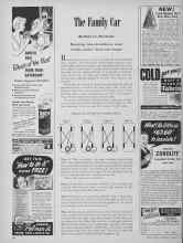 Better Homes & Gardens January 1952 Magazine Article: The Family Car