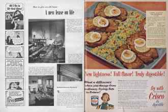 Better Homes & Gardens January 1952 Magazine Article: Page 18