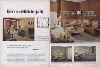 Better Homes & Gardens January 1952 Magazine Article: There's no substitute for quality
