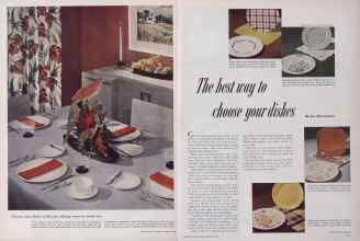 Better Homes & Gardens January 1952 Magazine Article: Page 54
