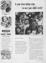 Better Homes & Gardens February 1952 Magazine Article: Is your town taking steps to save your child's teeth?