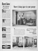 Better Homes & Gardens February 1952 Magazine Article: There's living space in your garage