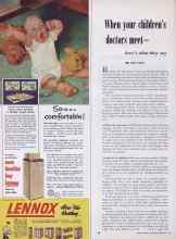 Better Homes & Gardens February 1952 Magazine Article: When your children's doctors meet