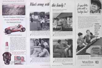 Better Homes & Gardens February 1952 Magazine Article: What's wrong with this family?