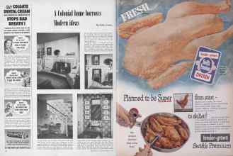 Better Homes & Gardens February 1952 Magazine Article: Page 18