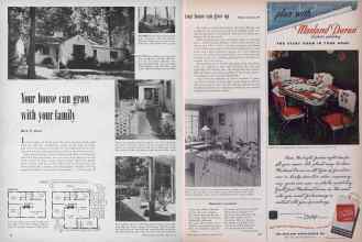Better Homes & Gardens February 1952 Magazine Article: Page 26