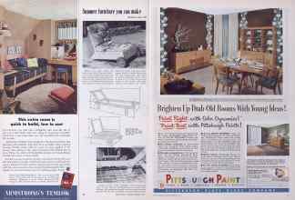Better Homes & Gardens February 1952 Magazine Article: Page 32