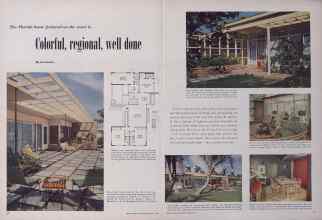 Better Homes & Gardens February 1952 Magazine Article: Page 50