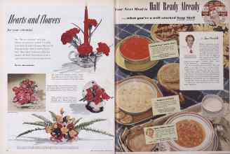 Better Homes & Gardens February 1952 Magazine Article: Page 70