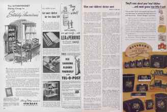 Better Homes & Gardens February 1952 Magazine Article: Page 128