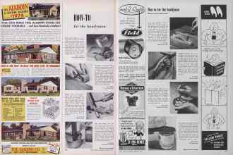 Better Homes & Gardens February 1952 Magazine Article: Page 136