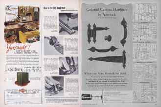 Better Homes & Gardens February 1952 Magazine Article: Page 138