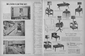 Better Homes & Gardens February 1952 Magazine Article: Page 140