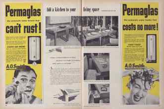 Better Homes & Gardens February 1952 Magazine Article: Page 142