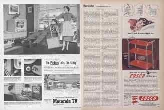 Better Homes & Gardens February 1952 Magazine Article: Page 154
