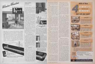 Better Homes & Gardens February 1952 Magazine Article: Page 166