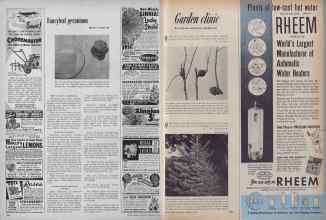 Better Homes & Gardens February 1952 Magazine Article: Page 188