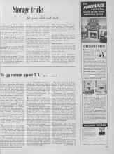 Better Homes & Gardens March 1952 Magazine Article: Storage tricks for your odds and ends