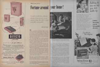 Better Homes & Gardens March 1952 Magazine Article: There may be a Fortune around your home!