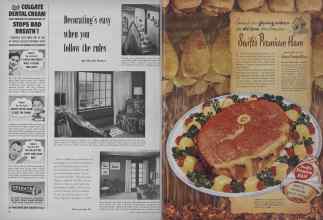Better Homes & Gardens March 1952 Magazine Article: Page 18