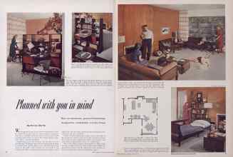 Better Homes & Gardens March 1952 Magazine Article: Planned with you in mind