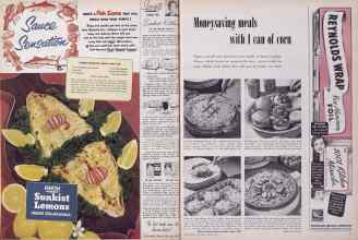 Better Homes & Gardens March 1952 Magazine Article: Page 110