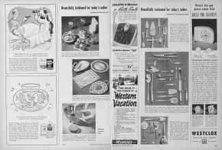 Better Homes & Gardens March 1952 Magazine Article: Page 126