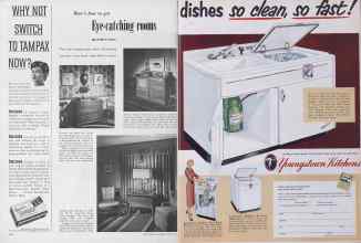 Better Homes & Gardens March 1952 Magazine Article: Page 154