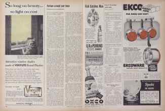 Better Homes & Gardens March 1952 Magazine Article: Page 166