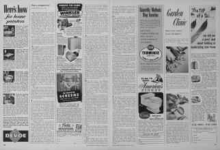 Better Homes & Gardens March 1952 Magazine Article: Page 190