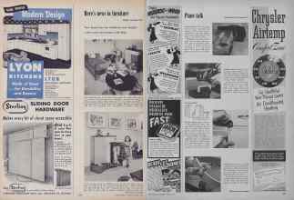 Better Homes & Gardens March 1952 Magazine Article: Page 206