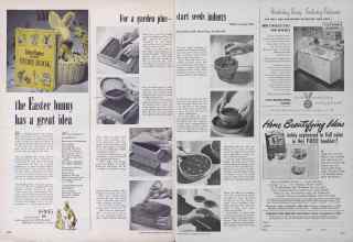 Better Homes & Gardens March 1952 Magazine Article: Page 262