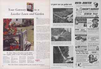 Better Homes & Gardens March 1952 Magazine Article: Page 268